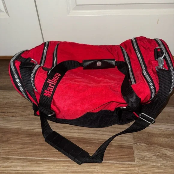 Vintage Marlboro Unlimited Cigarettes Duffle Bag